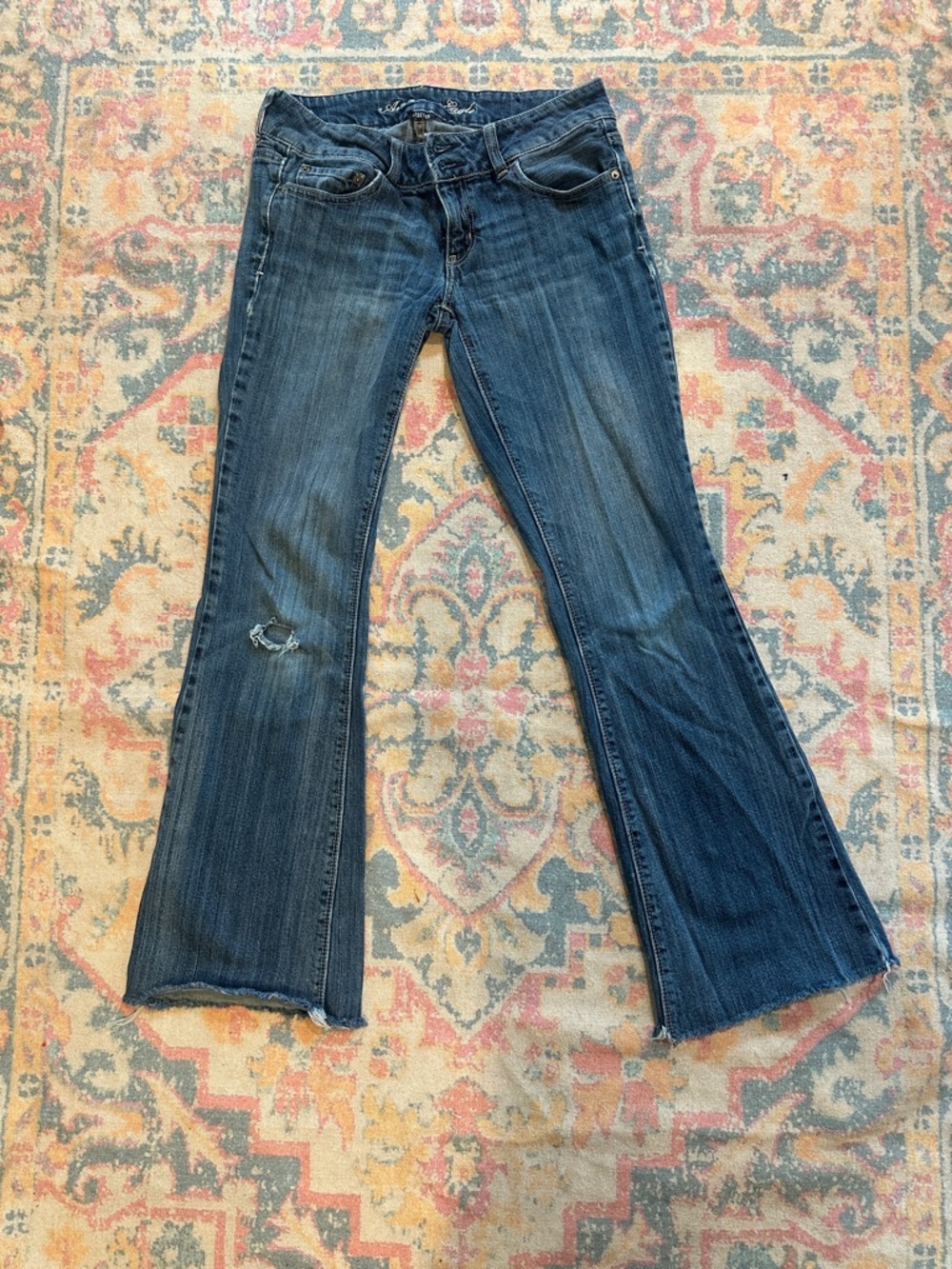 American Eagle Outfitters Dark Blue Bootcut Jeans